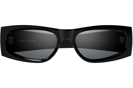 Sluneční brýle Saint Laurent SLM140 002 Oválné Černé