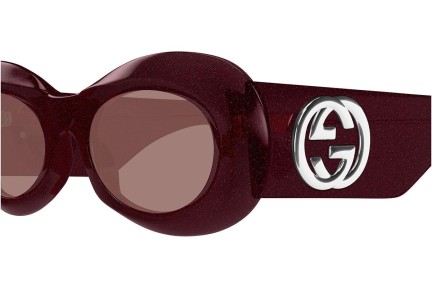 Sluneční brýle Gucci GG1696S 003 Oválné Fialové