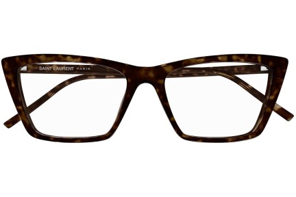 Brýle Saint Laurent SL737MICATHINOPT 002 Cat Eye Havana