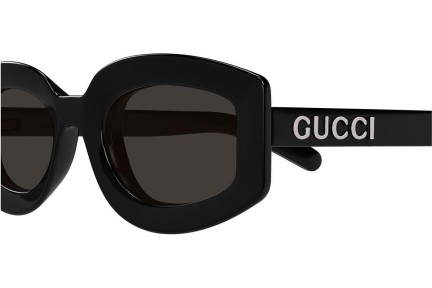 Sluneční brýle Gucci GG1719S 001 Obdélníkové Černé