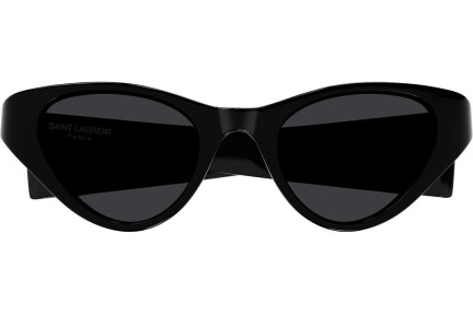 Sluneční brýle Saint Laurent SLM144 001 Cat Eye Černé