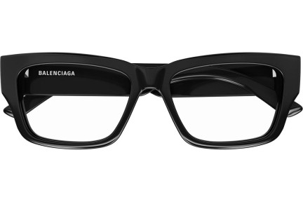 Brýle Balenciaga BB0376O 001 Squared Černé