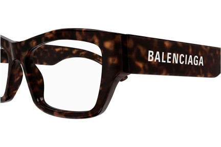 Brýle Balenciaga BB0377O 002 Squared Havana