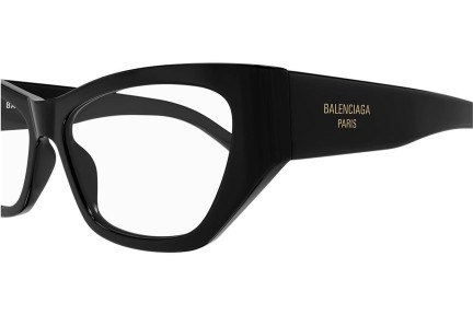 Brýle Balenciaga BB0372O 001 Squared Černé