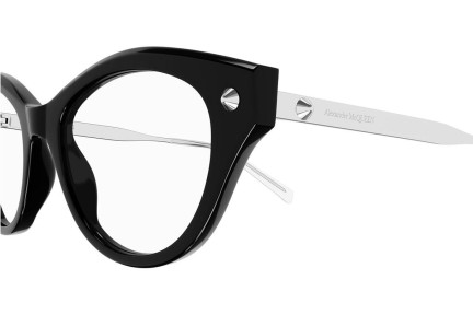 Brýle Alexander McQueen AM0485O 001 Cat Eye Černé