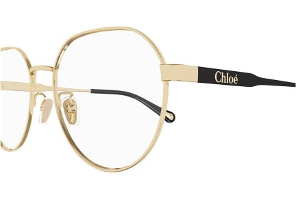 Brýle Chloe CH0275OA 001 Okrouhlé Zlaté