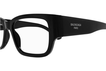 Brýle Balenciaga BB0371O 001 Squared Černé