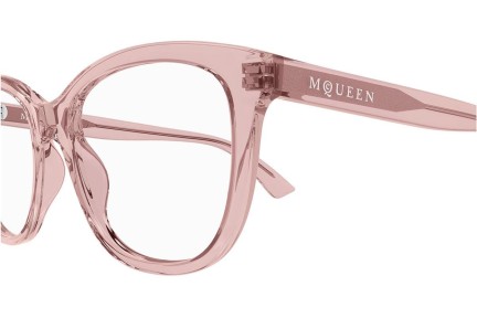 Brýle Alexander McQueen AM0487O 004 Squared Červené