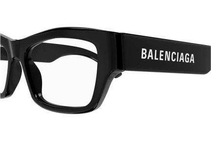 Brýle Balenciaga BB0377O 001 Squared Černé