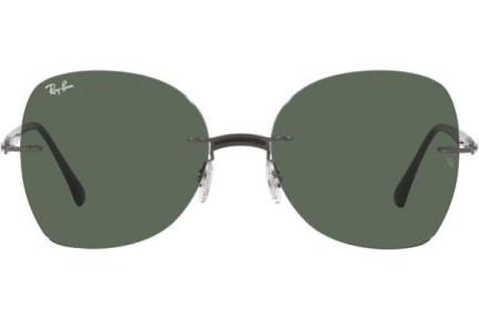 Sluneční brýle Ray-Ban Titanium Collection RB8066 154/71 Squared Šedé