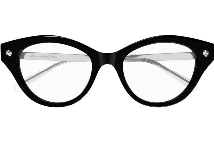 Brýle Alexander McQueen AM0485O 001 Cat Eye Černé