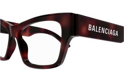 Brýle Balenciaga BB0378O 002 Squared Havana