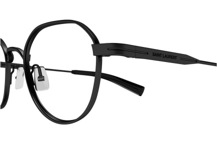 Brýle Saint Laurent SL730 001 Okrouhlé Černé