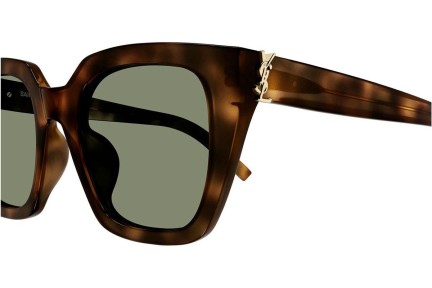 Sluneční brýle Saint Laurent SLM143 003 Squared Havana