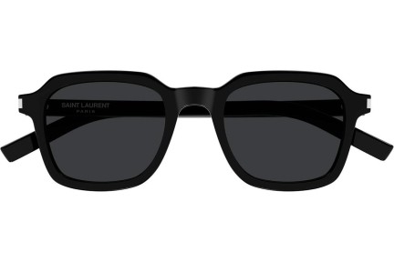 Sluneční brýle Saint Laurent SL715SLIM 001 Squared Černé