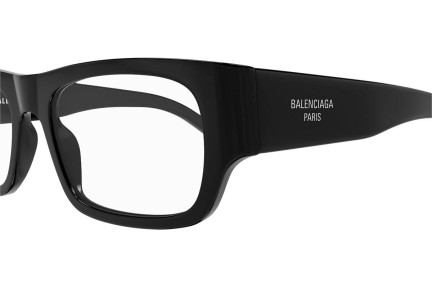 Brýle Balenciaga BB0370O 001 Obdélníkové Černé