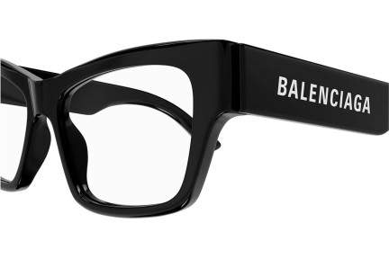 Brýle Balenciaga BB0378O 001 Squared Černé