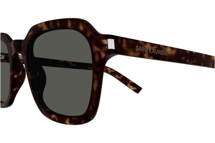 Sluneční brýle Saint Laurent SL715SLIM 002 Squared Havana