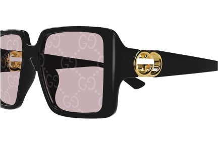 Sluneční brýle Gucci GG1692S 006 Squared Černé