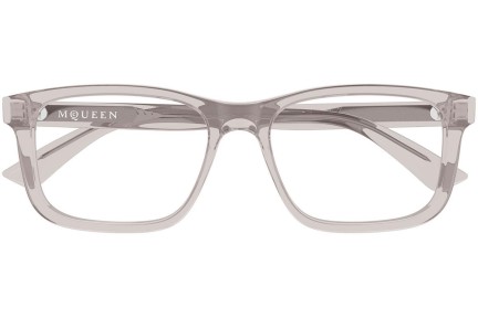 Brýle Alexander McQueen AM0486O 008 Squared Šedé