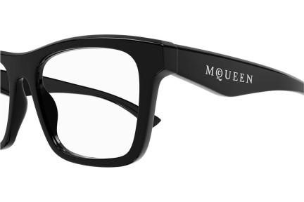 Brýle Alexander McQueen AM0475O 006 Squared Černé