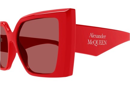 Sluneční brýle Alexander McQueen AM0467S 003 Squared Červené