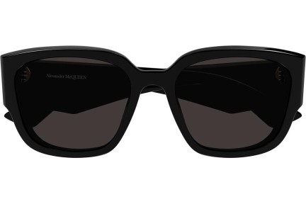 Sluneční brýle Alexander McQueen AM0468S 001 Squared Černé