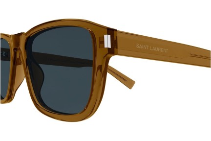 Sluneční brýle Saint Laurent SL710 004 Squared Hnědé