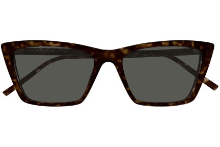 Sluneční brýle Saint Laurent SL737MICATHIN 002 Cat Eye Havana