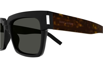 Sluneční brýle Saint Laurent SL732VADIM 002 Squared Černé