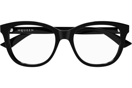 Brýle Alexander McQueen AM0487O 001 Squared Černé