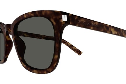 Sluneční brýle Saint Laurent SL716SLIM 002 Squared Havana