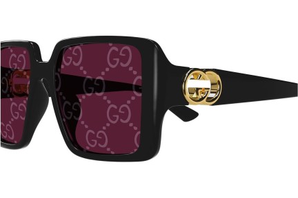 Sluneční brýle Gucci GG1692S 006 Squared Černé