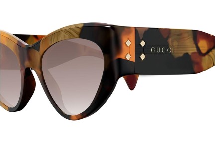 Sluneční brýle Gucci GG1704S 002 Cat Eye Havana