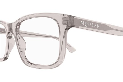 Brýle Alexander McQueen AM0486O 008 Squared Šedé