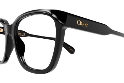 Brýle Chloe CH0265O 001 Squared Černé