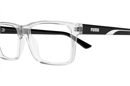 Brýle Puma PU0471O 009 Squared Průhledné