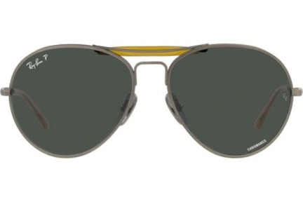 Sluneční brýle Ray-Ban Chromance Collection RB8063 9208K8 Polarized Pilot Stříbrné