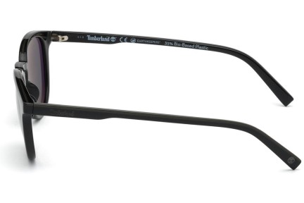 Sluneční brýle Timberland TB9197 01R Polarized Okrouhlé Černé