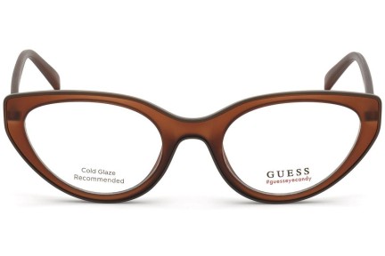 Brýle Guess GU3058 045 Oválné Hnědé