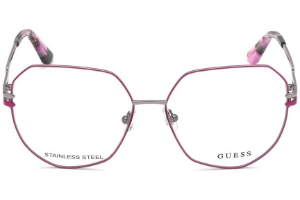 Brýle Guess GU2829 077 Squared Fialové