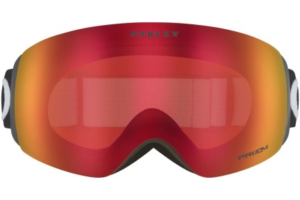 Lyžařské brýle Oakley Flight Deck M OO7064-39 PRIZM Jednolité | Shield Černé