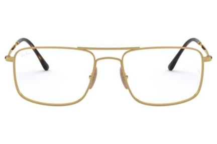 Brýle Ray-Ban RX6434 2945 Squared Zlaté