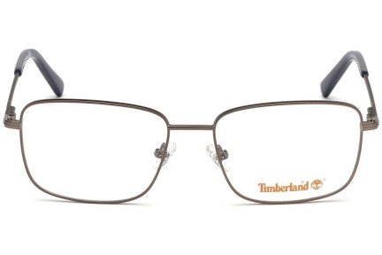 Brýle Timberland TB1615 008 Obdélníkové Stříbrné