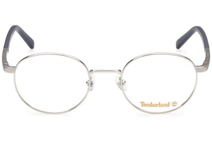 Brýle Timberland TB1724 010 Okrouhlé Stříbrné