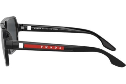 Sluneční brýle Prada Linea Rossa PS01XS 1AB02G Polarized Obdélníkové Černé