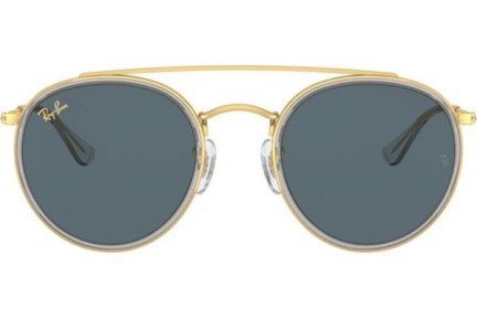 Sluneční brýle Ray-Ban Round Double Bridge RB3647N 9210R5 Okrouhlé Zlaté