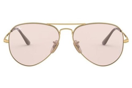 Sluneční brýle Ray-Ban Aviator Metal II RB3689 001/T5 Pilot Zlaté