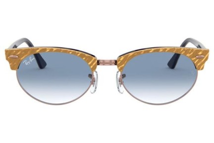 Sluneční brýle Ray-Ban Clubmaster Oval RB3946 13063F Browline Béžové