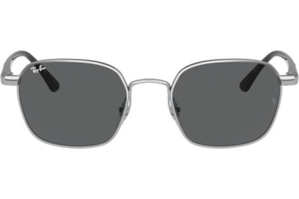 Sluneční brýle Ray-Ban RB3664 004/B1 Squared Stříbrné